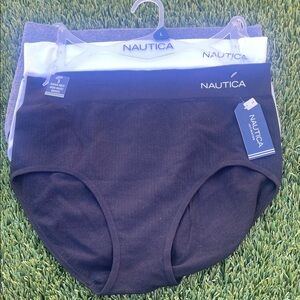 Nautica Women's Underwear Set - Black, White, Gray